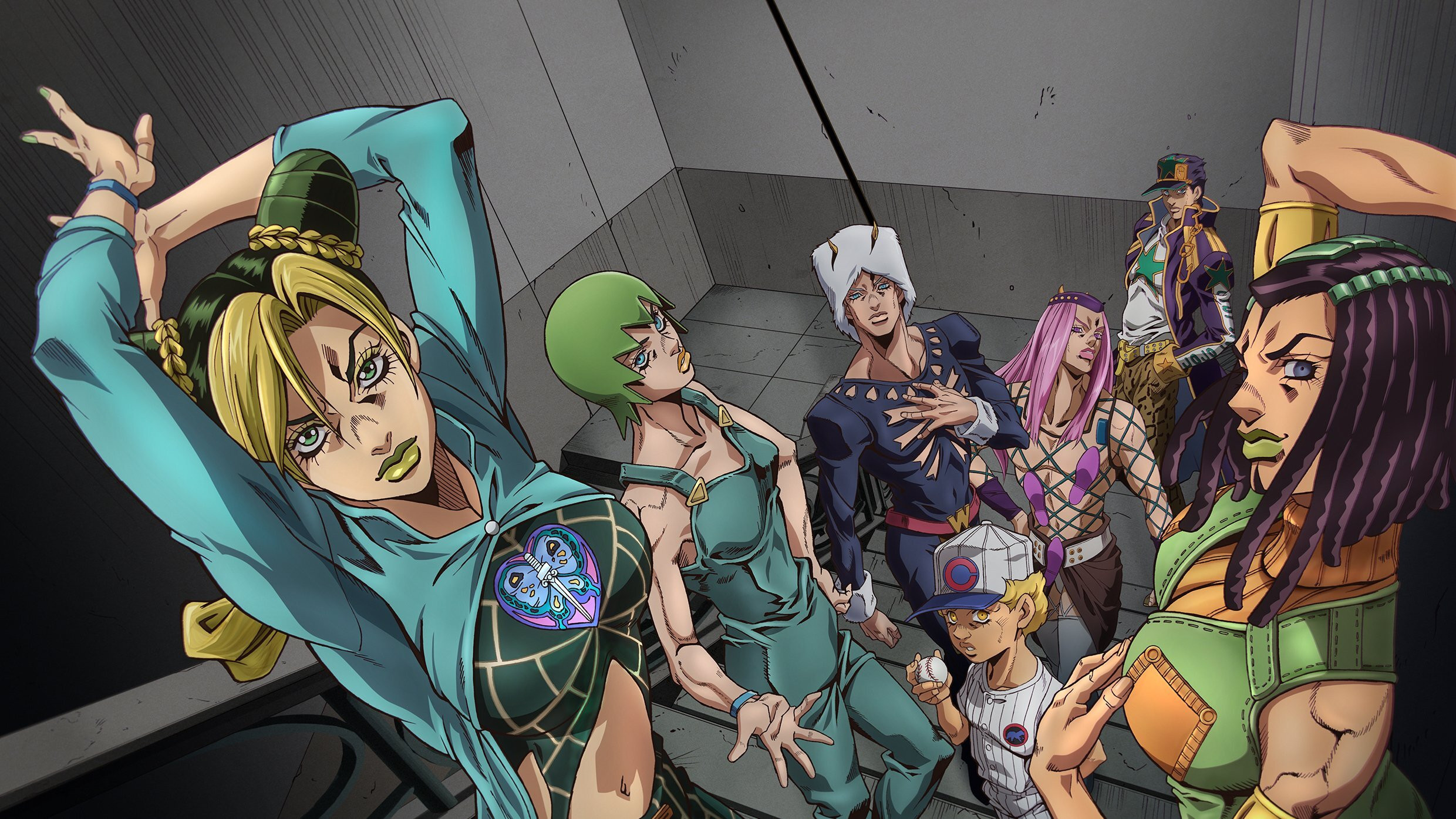 JoJo's Bizarre Adventure - baner serialu online