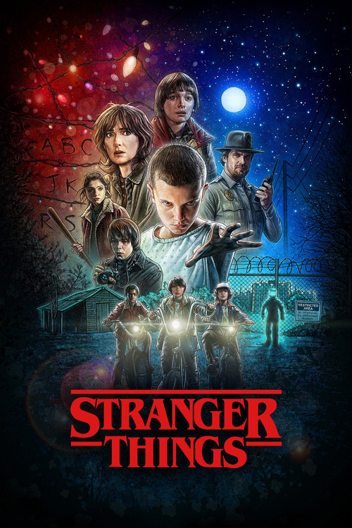 Stranger Things - plakat serialu S01E01