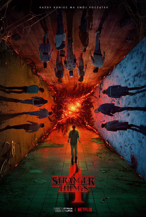 Stranger Things - plakat serialu S04E01